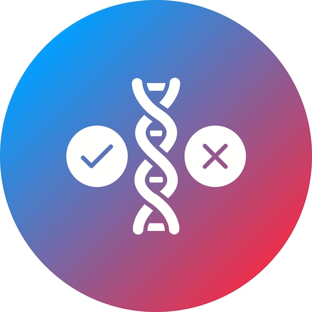 Bioética Imagen vectorial de icono de debate Se puede utilizar para la bioingeniería