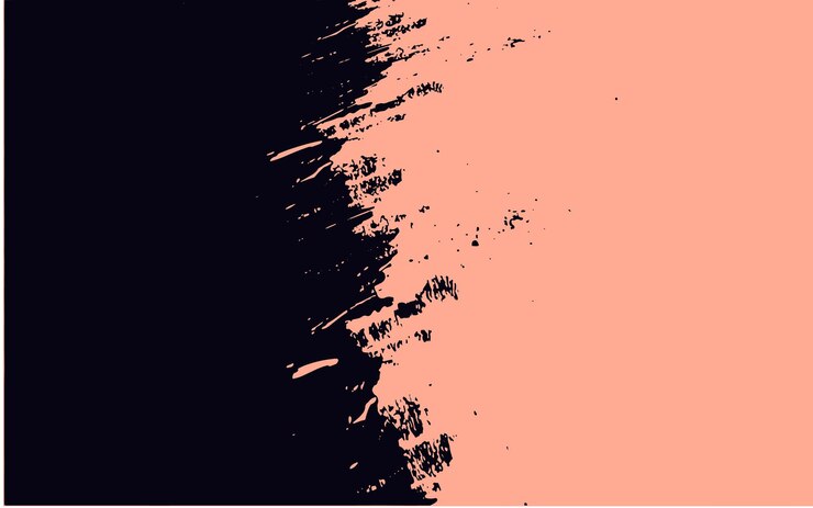 y Black Brush Stroke Banner Fondo perfecto para Canva