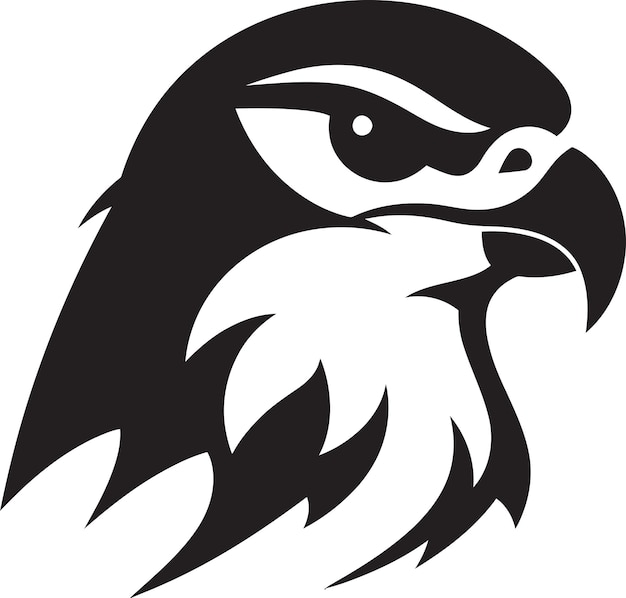 Black Falcon Un diseño de logotipo vectorial para una empresa que se eleva a nuevas alturas Black Falcon A Vec