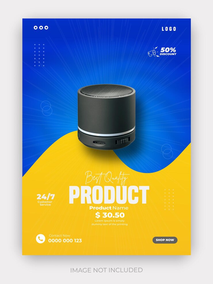 Vector el black friday es el primer paquete de productos con plantillas de folletos de redes sociales