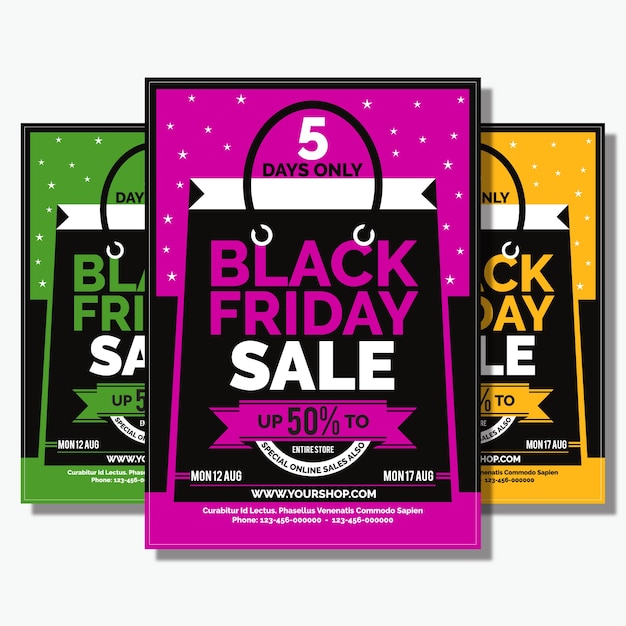 Black friday flyers