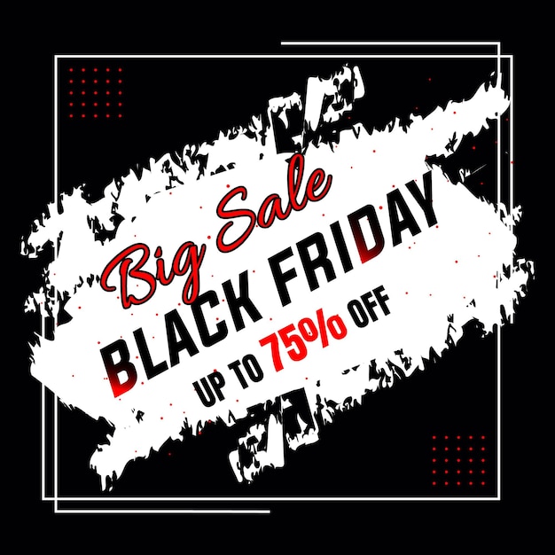 Black Friday Sale Banner Design
