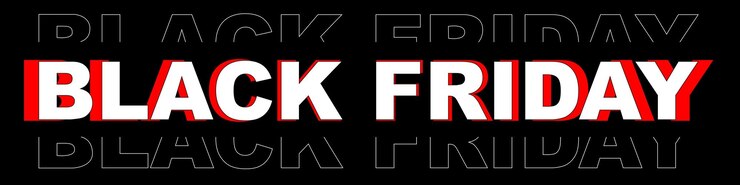 Vector black friday sale banner diseño mínimo para publicidad de promoción web social e ilustración vectorial