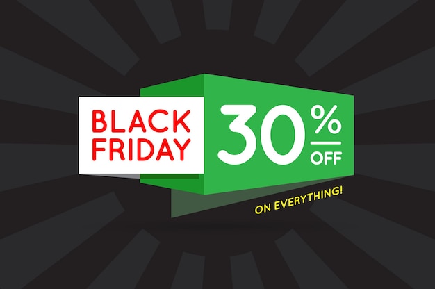 Black Friday Sale Sign Banner Poster listo para Web e Print Vector Super Mega enorme venta con oferta especial