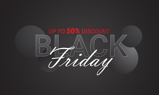 Vector black friday super sale