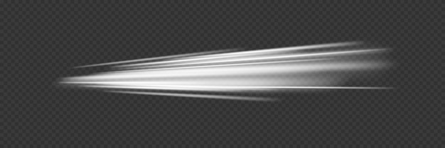 Blancas chispas brillantes de ondas en espiral curvas línea de velocidad brillante camino ondulado brillante