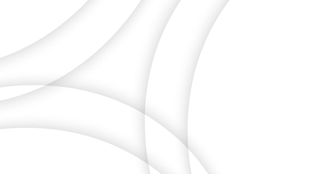 blanco abstracto con fondo de forma de curva para elemento de diseño gráfico moderno