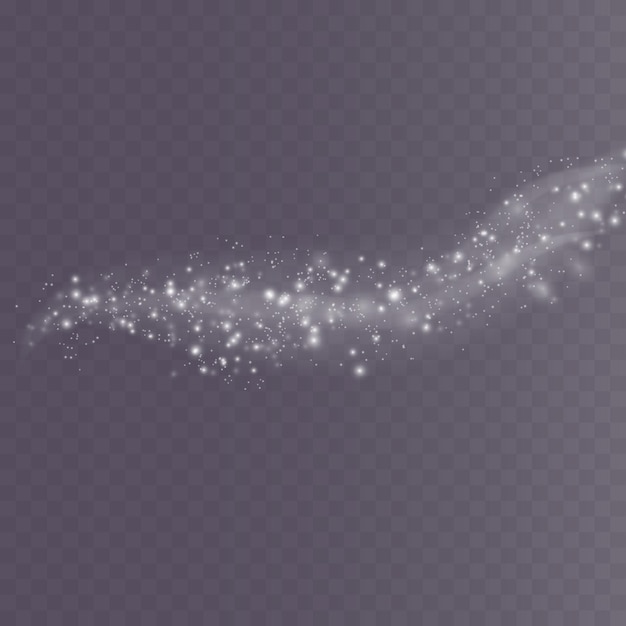 Blanco png polvo luz Bokeh luz luces efecto fondo Navidad fondo de polvo brillante Navidad luz brillante bokeh confeti y textura de superposición de chispa para su diseño