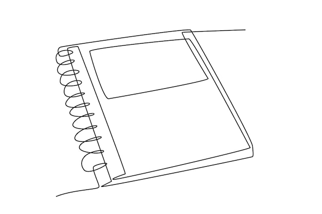 Los blocs de notas en el dibujo conceptual en línea