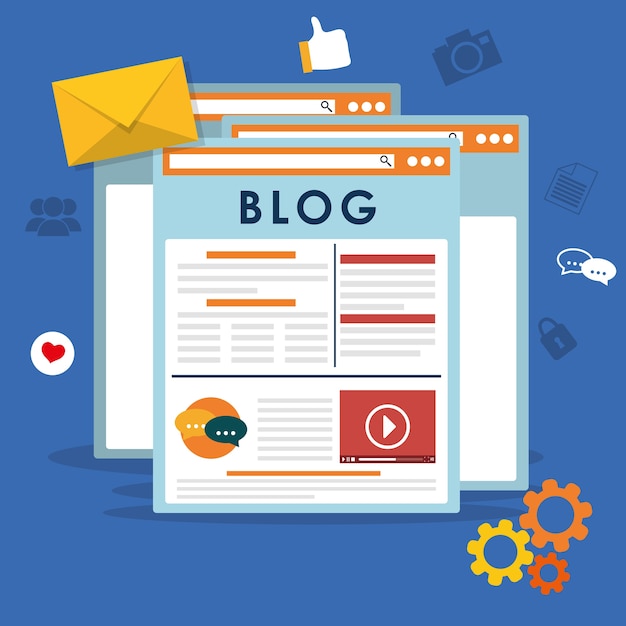Vector blog, blogging y blogglers