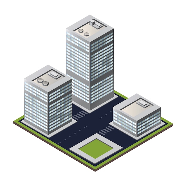 Bloque de ciudad 3D