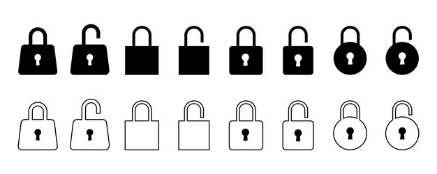 Bloquear y desbloquear iconos