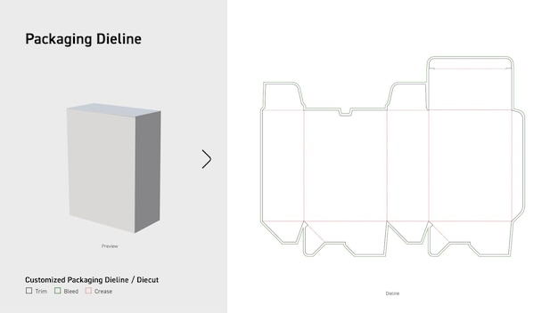 El bloqueo de la hebilla inferior automática del extremo de la caja Dieline
