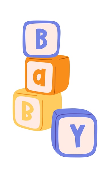 Bloques para bebés ABC