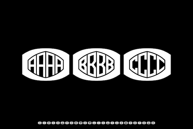 Bloques decorativos Vector creativo Diseño de fuentes alfabéticas personalizadas