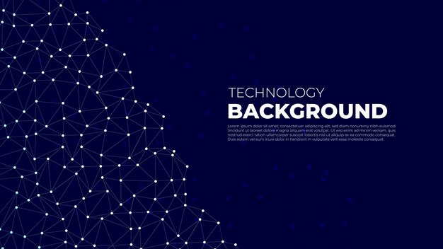 Blue Network Technology Background