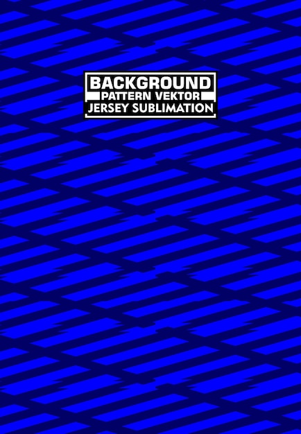 Blue Zigzag Jersey Sublimation