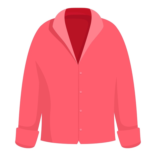 Blusa rosa con mangas largas y botones para mujer que presenta prendas de vestir
