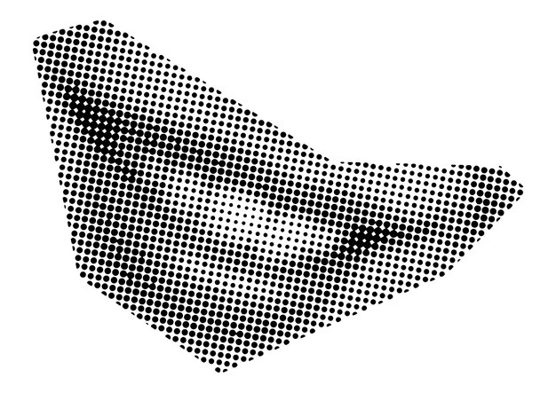 La boca y los labios sonríen los puntos de la lengua Punk y2k elementos de collage en blanco y negro