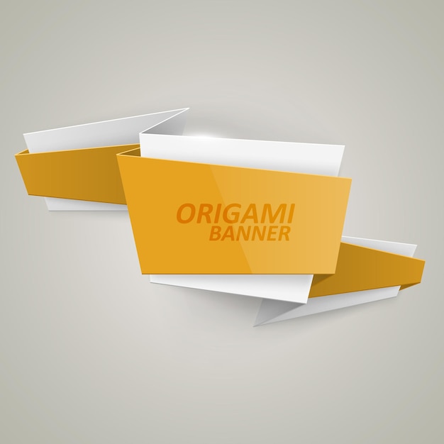 Bocadillo de diálogo de origami abstracto
