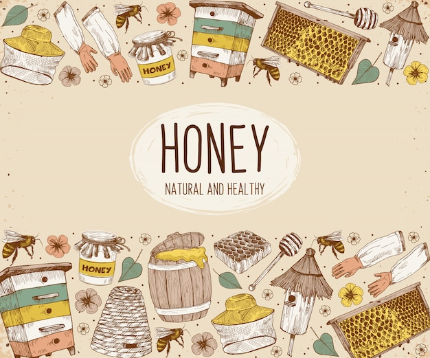 Bocetos de apicultura