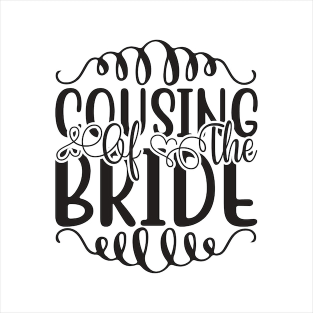 Boda para diseño de camiseta de tipografía