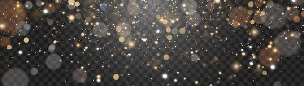 Bokeh azulado suave y luces