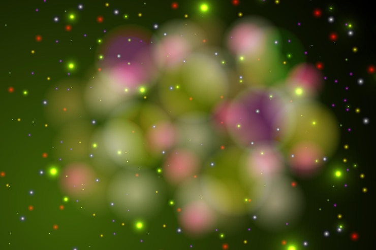 Vector bokeh luz fondo claro ilustración de vector de fondo claro banner de fondo claro