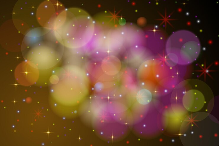 Vector bokeh luz fondo claro ilustración de vector de fondo claro banner de fondo claro