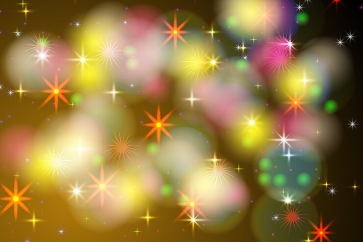 Vector bokeh luz fondo claro ilustración de vector de fondo claro banner de fondo claro