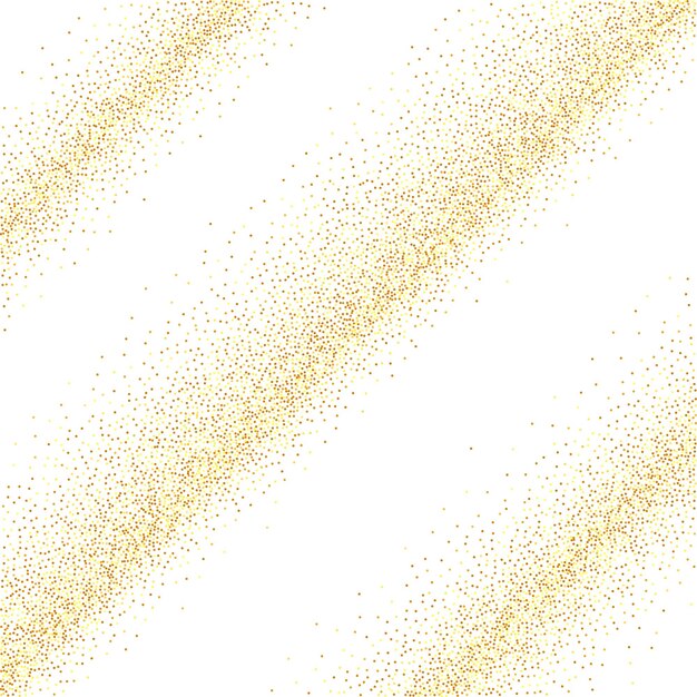 Vector bokeh redondo vectorial. fondo iridiscente abstracto. caótico telón de fondo nupcial. ilustración de aniversario geométrico. confeti dorado. partículas de polvo dorado aisladas. tarjeta de cumpleaños con textura metálica.