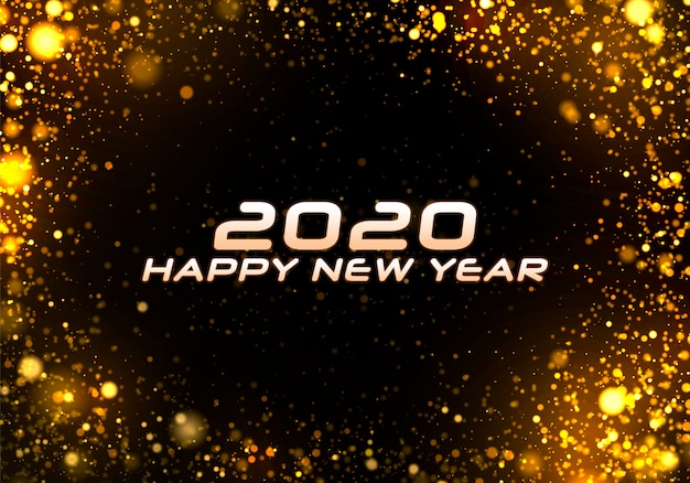 Bokeh sparkle Navidad 2020 fondo.