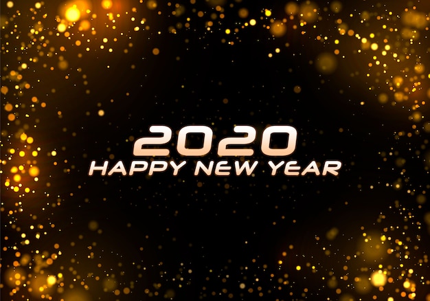 Bokeh sparkle Navidad 2020 fondo.