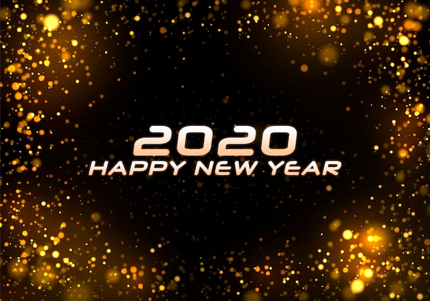 Bokeh sparkle Navidad 2020 fondo.
