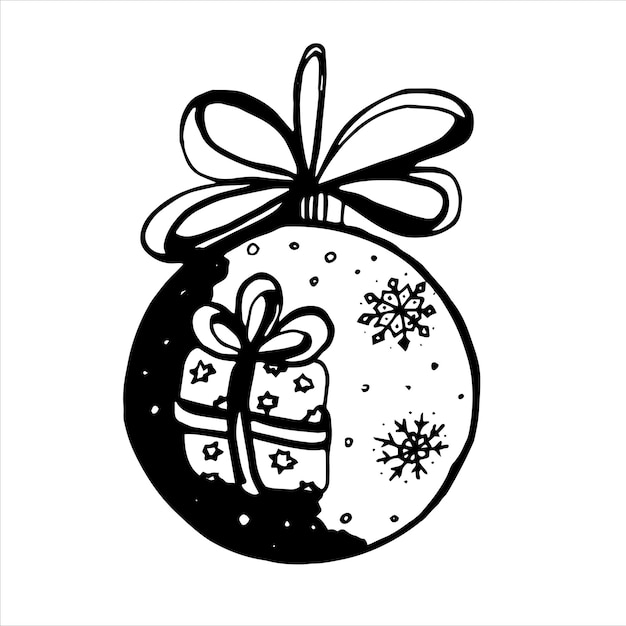 Bola de decoración de árbol de Navidad