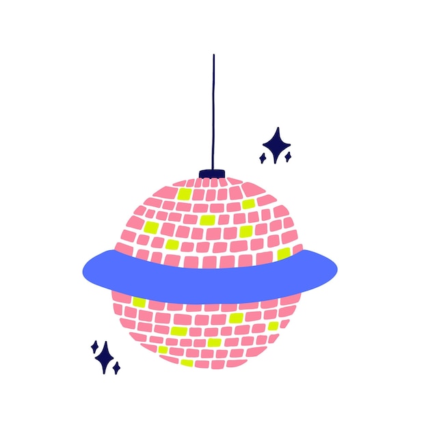 La bola de discoteca del planeta Saturno