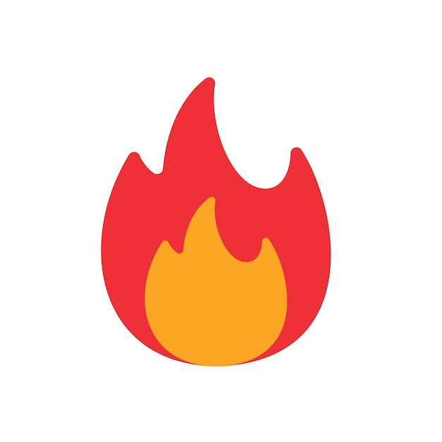 Bola de fuego Llama de la quema de combustible