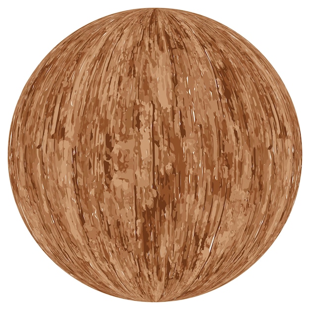 bola de madera