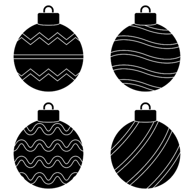 Bola de Navidad aislado sobre fondo blanco.