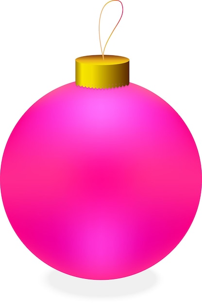 Bola de navidad colorida