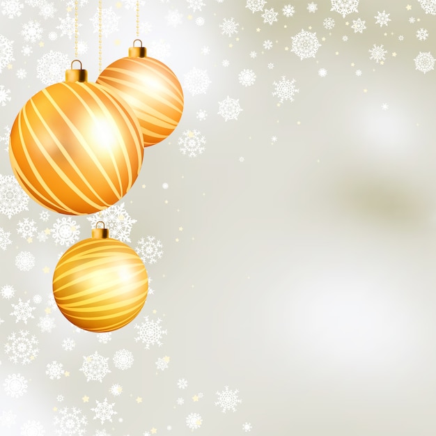 Bola de Navidad dorada.