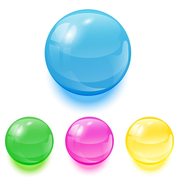 Vector bolas de colores