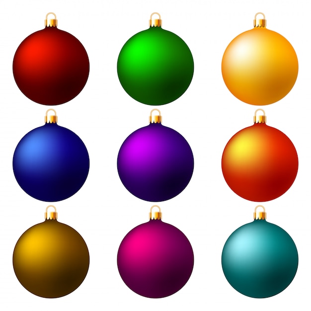 Bolas de navidad. Decoraciones de navidad.