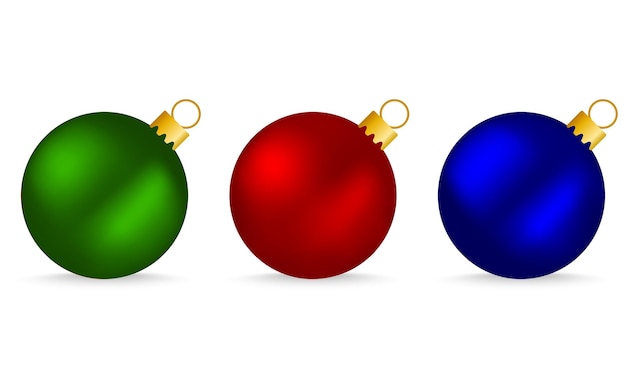 bolas navideñas multicolores