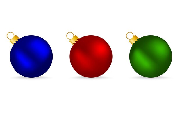 bolas navideñas multicolores
