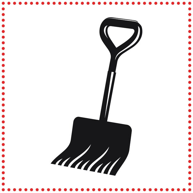 Bold Shovel Vector Design Perfecto para herramientas de marca, servicios de jardinería y proyectos de bricolaje