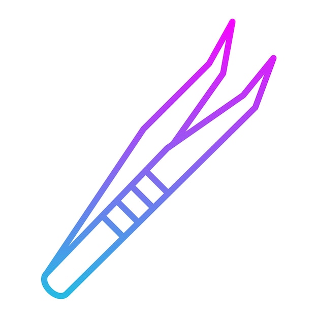 un bolígrafo azul y rosa con un diseño azul y rosa en él