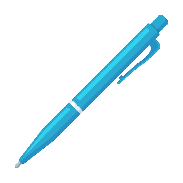 Bolígrafo azul