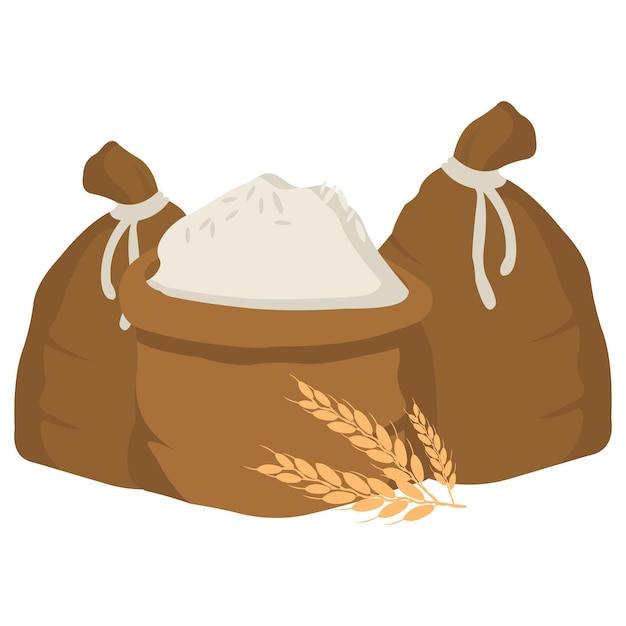 Bolsa de arroz blanco
