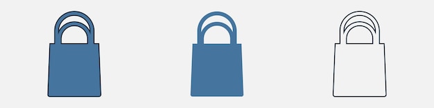 Bolsa de compras para compras conjunto de vectores